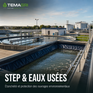 Application step et eaux uses geosynthetiques TEMAGRI